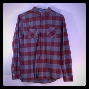 Men’s large tall casual button down